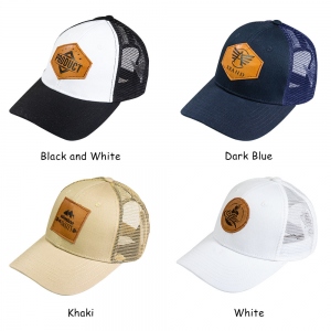 Personalized Photo Leather Patch Hat