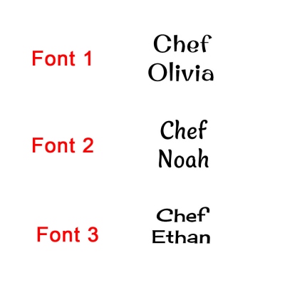 Personalized Chef Apron & Hat Set for Children