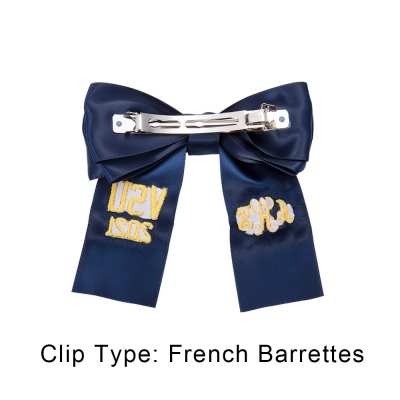 Personalized Monogram Graduation Cap Bow