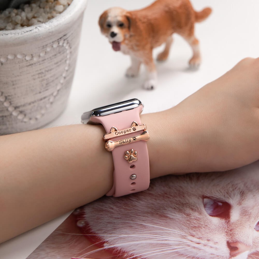 montre apple bling