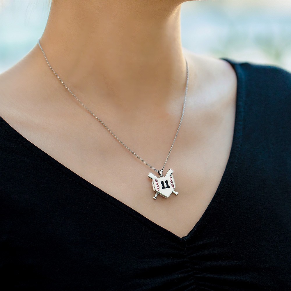 Baseball necklace