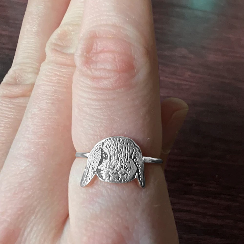 Bague photo chien