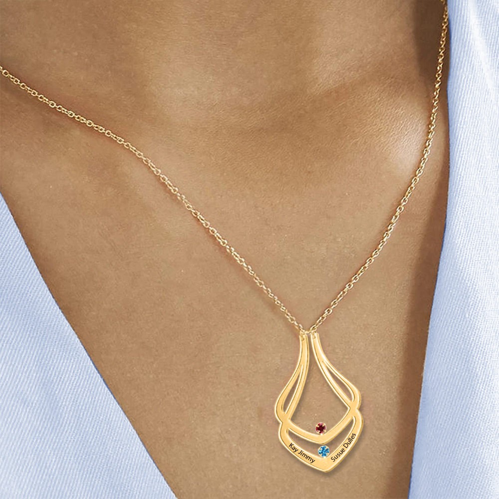Collier porte-bague personnalisé