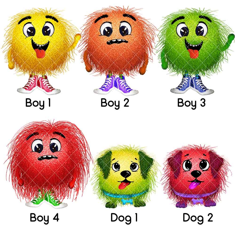 Personalized Biscuit Tin, Cute Cookie Jar with 1-8 Monsters, Cookie/Treat Storage Tin for Kitchen Counter, Decorative Snack Storage Tin