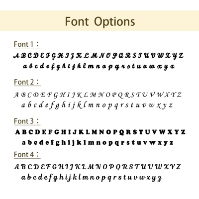 font options