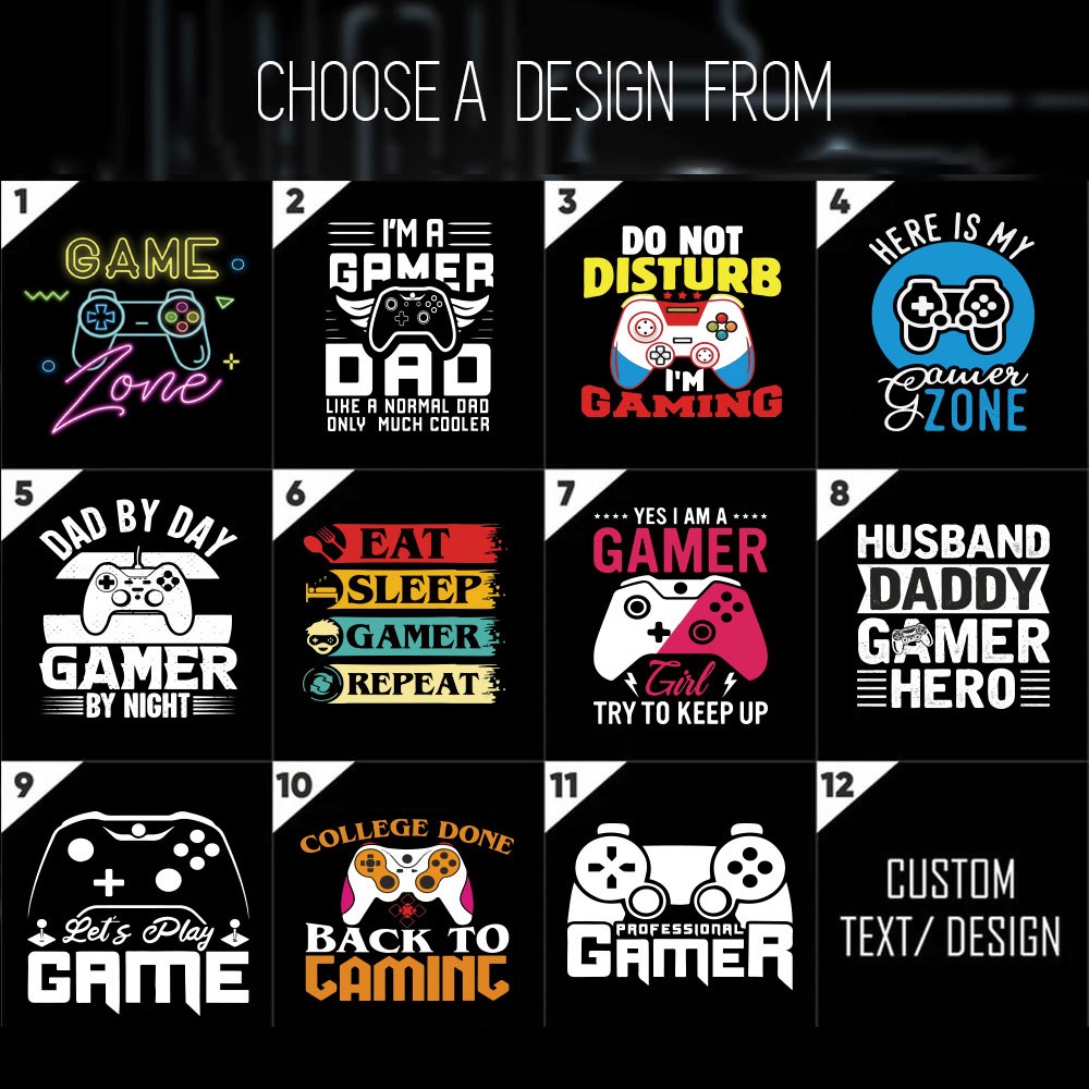 Personalized Headphone and Controller Stand, Headset/Xbox/Switch/PS4/5/6 Game Controller Holder, Gamer Gifts for Men/Dad, Gaming Accessories for Desk
