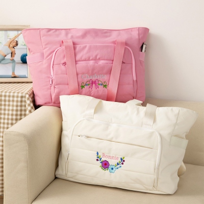 Quilted Duffle Bag