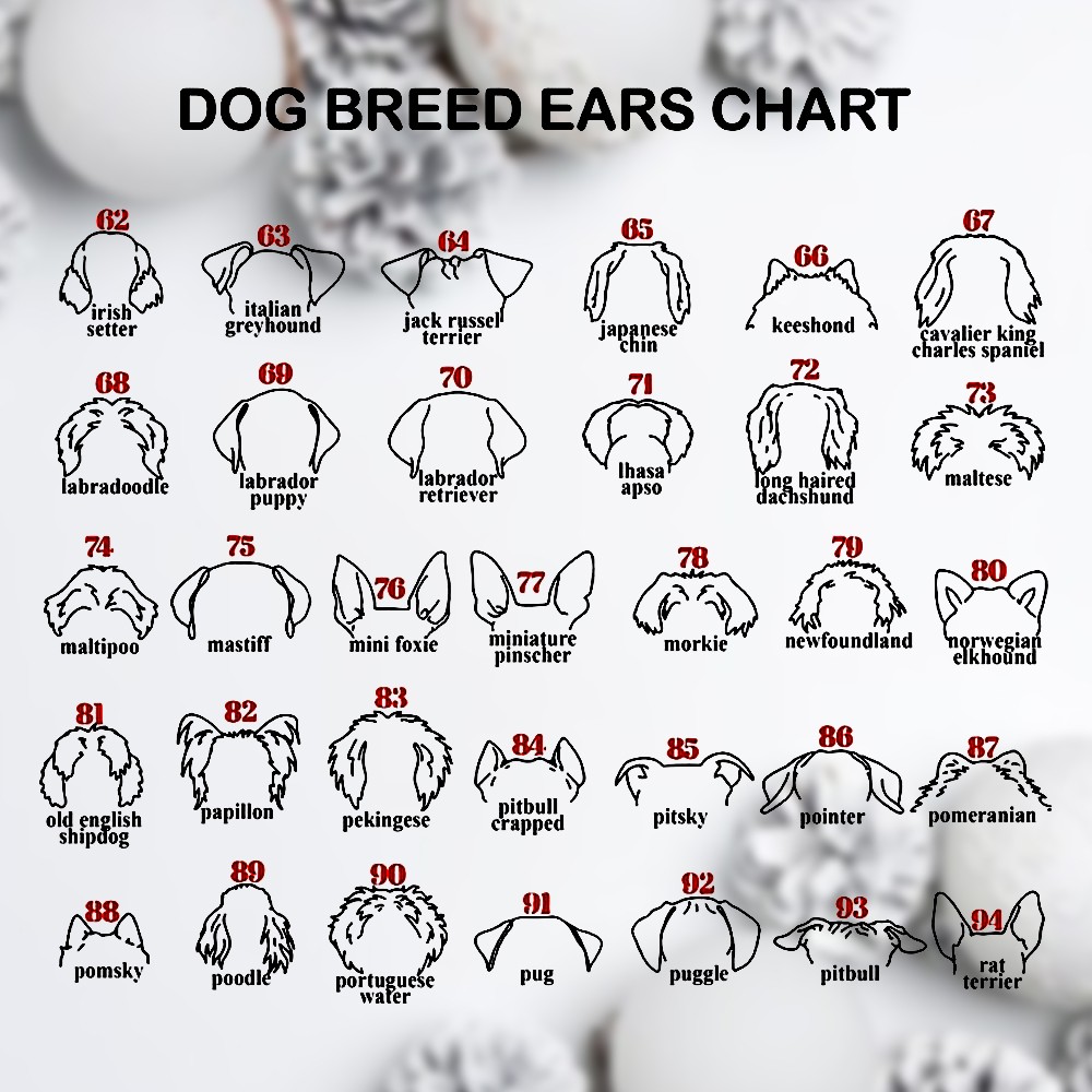 ornement de chien