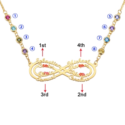 infinity necklace