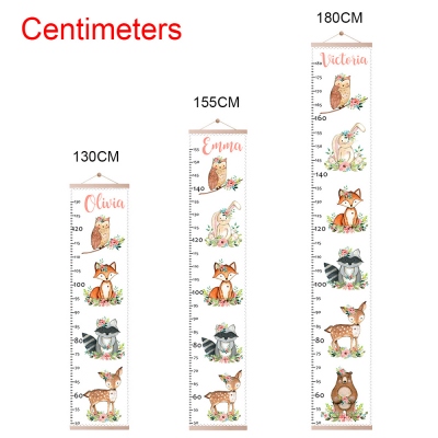 Custom Name Growth Chart for Kids