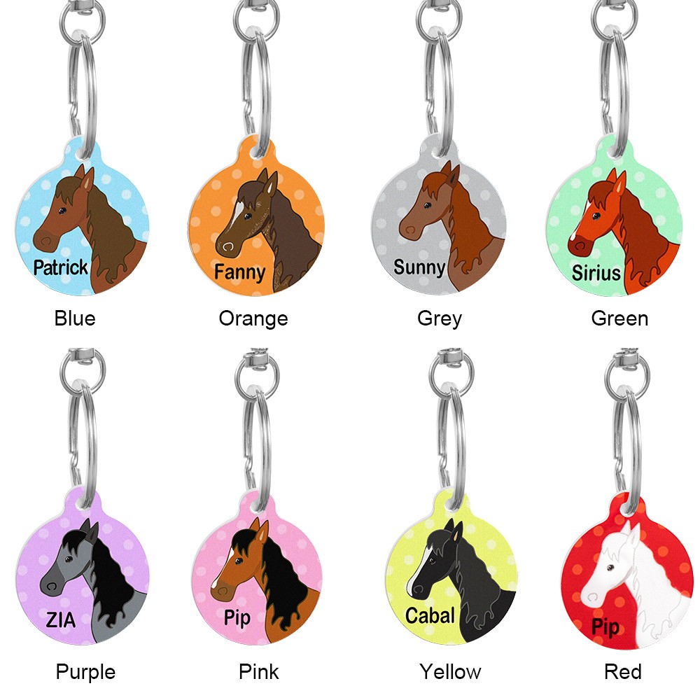 Custom Horse ID Tag