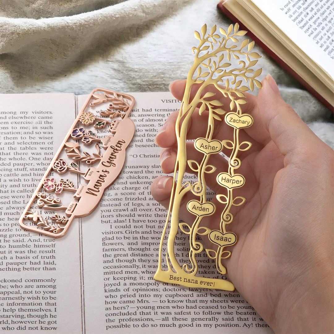 family tree bookmark
