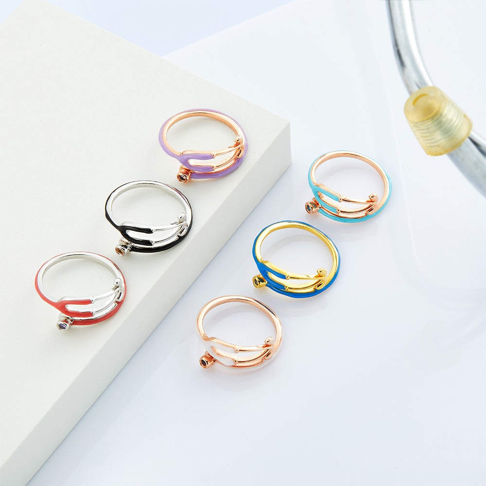 Personalized Stethoscope Ring with Birthstone, Stethoscope Enamel Ring, Women's Jewelry, Graduation/Birthday Gift for Nurse/Doctor/Medical Student