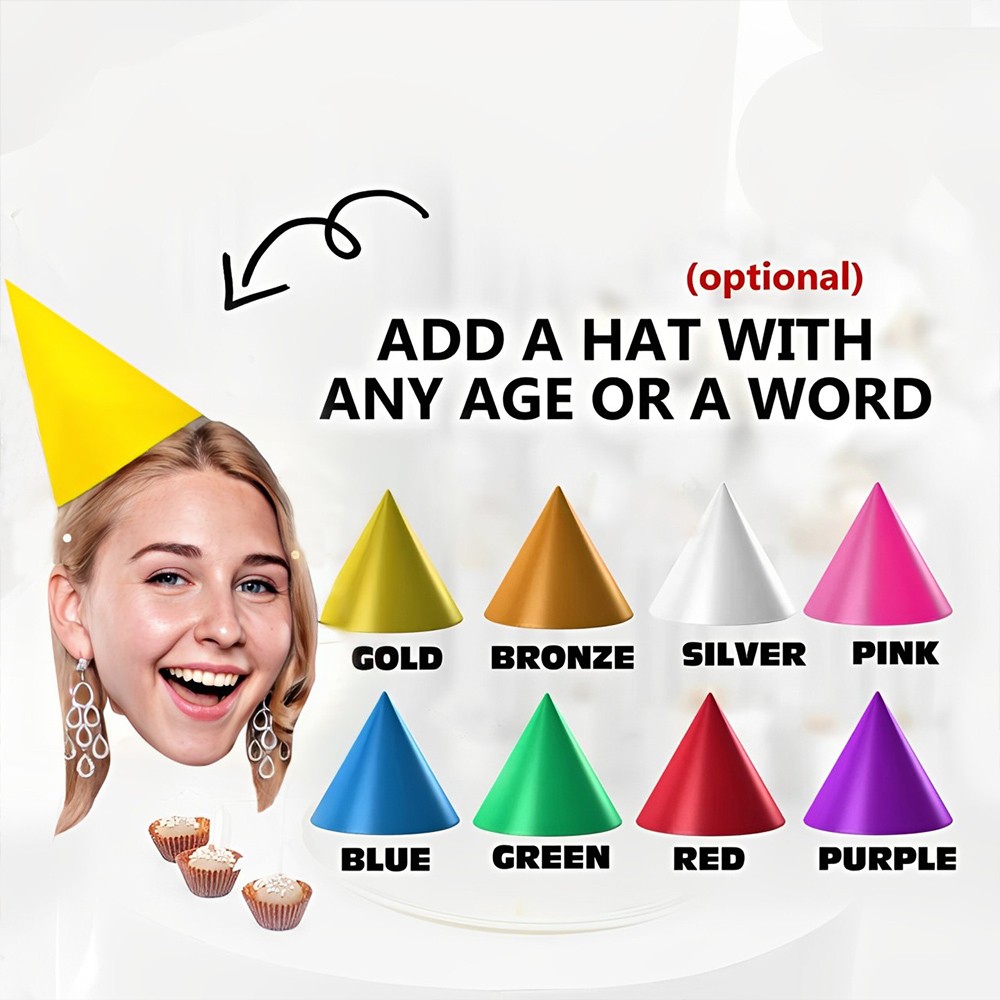 party photo booth face banner