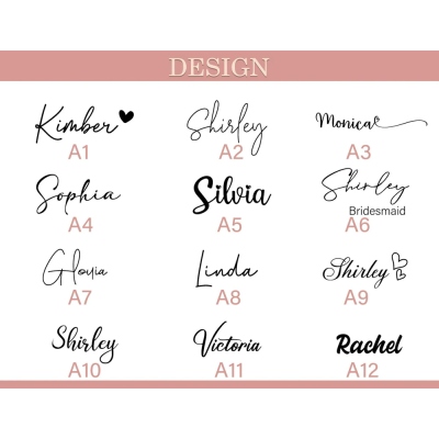 Personalisierter, gravierter Holzkamm mit Namen für Brautjungfern, elegante Haarbürste mit Schleife, Gastgeschenk für die Brautparty, Geschenk zur Hochzeit/zum Heiratsantrag/zum Geburtstag für sie/beste Freundin
