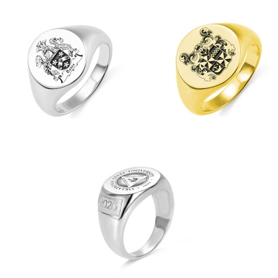 Personalized Signet Ring