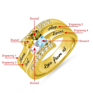 ring with CZs