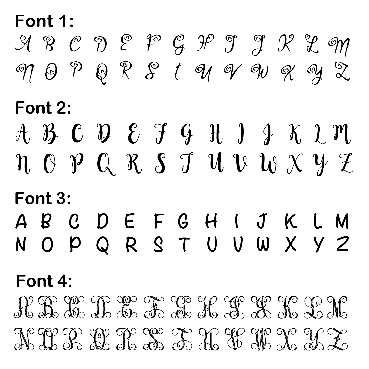 font