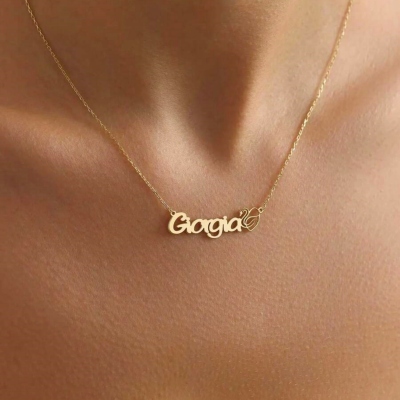 Personalized Birth Month Bird Silhouette Name Necklace, Elegant Sterling Silver 925 Pendant, Sentimental Keepsake Jewelry, Birthday Gift for Mom/Her