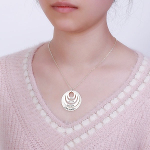 name necklace for family