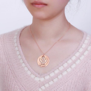 name necklace for family