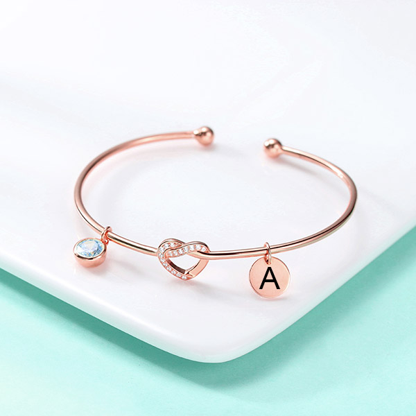 heart bangle
