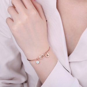 birthstone bangle