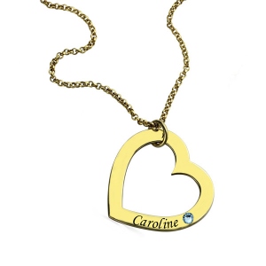 heart necklace