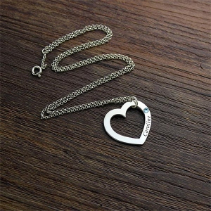 heart necklace