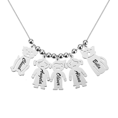 cat charm necklace