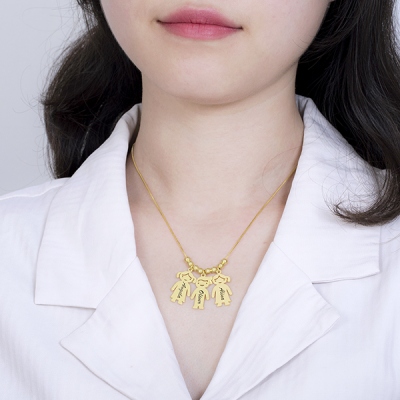 dog charm necklace