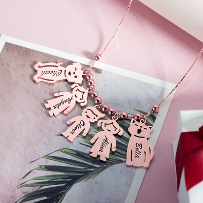 kids charm necklace