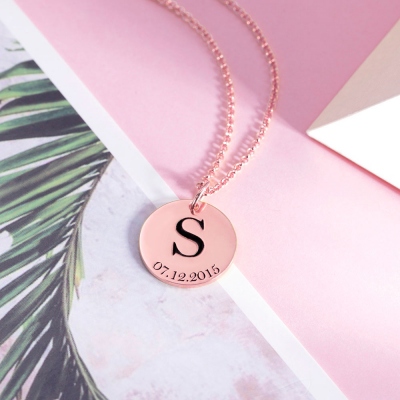 initial necklace