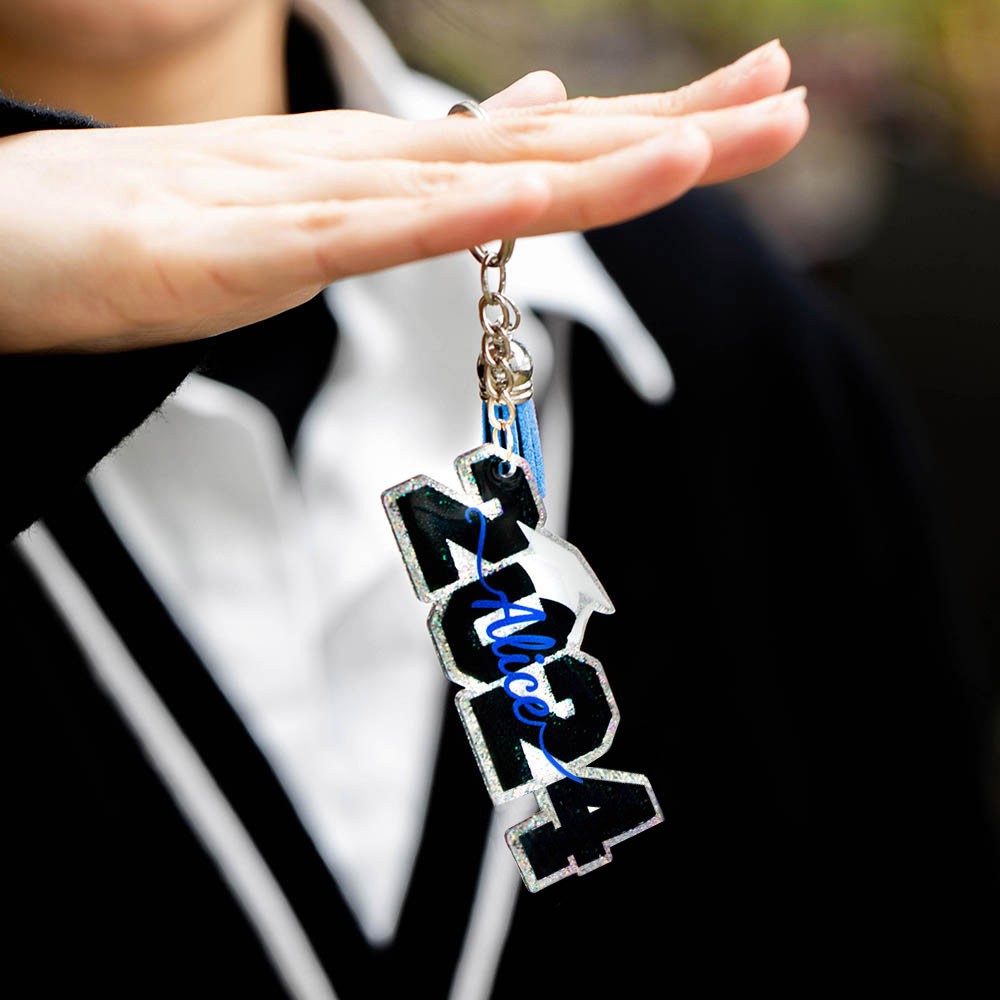 Personalized Tassel Keychain Graduation Gift 2021 & Other Years