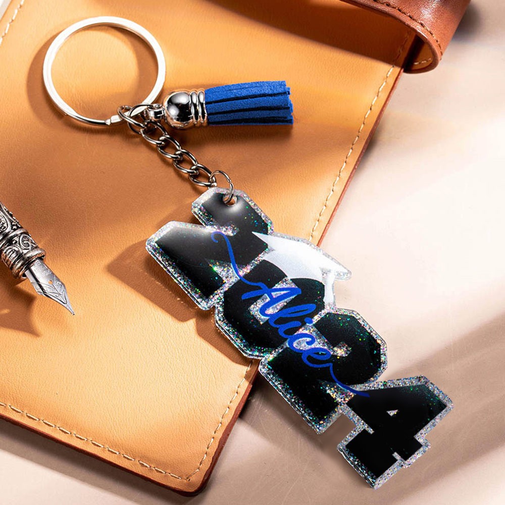 Personalized Tassel Keychain Graduation Gift 2021 & Other Years