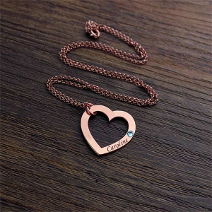 birthstone necklace