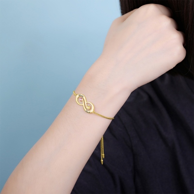 birthstone bracelet