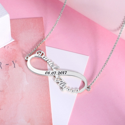infinity necklace