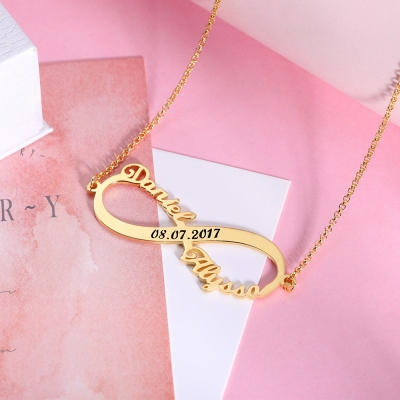 infinity necklace