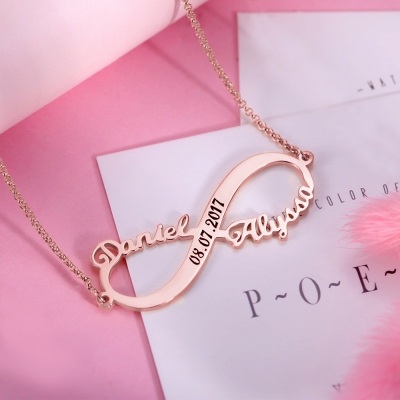 infinity necklace