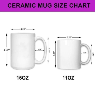 Gepersonaliseerde ochtendmok met cartoonprint van een lui jongetje en een lui meisje, 325 ml/445 ml, tweekleurige keramische koffie- en theekop met handvat, humoristisch verjaardagscadeau voor mannen/vrouwen