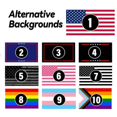 Op maat gemaakt wandtapijt met kleurrijke strepen van de Amerikaanse vlag, een schattige patriottische wandbanner, kamerdecoratie, cadeau voor Amerikaanse familie/dierenliefhebbers/vrienden.