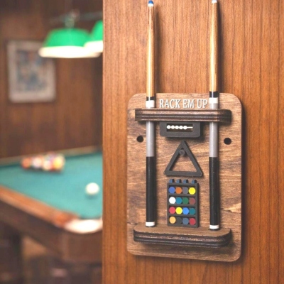 Panneau pour mini-queues de billard
