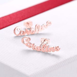 Name Earrings
