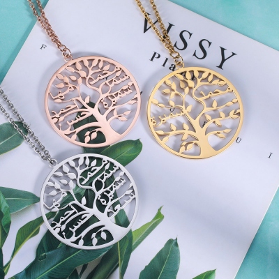 family tree necklace