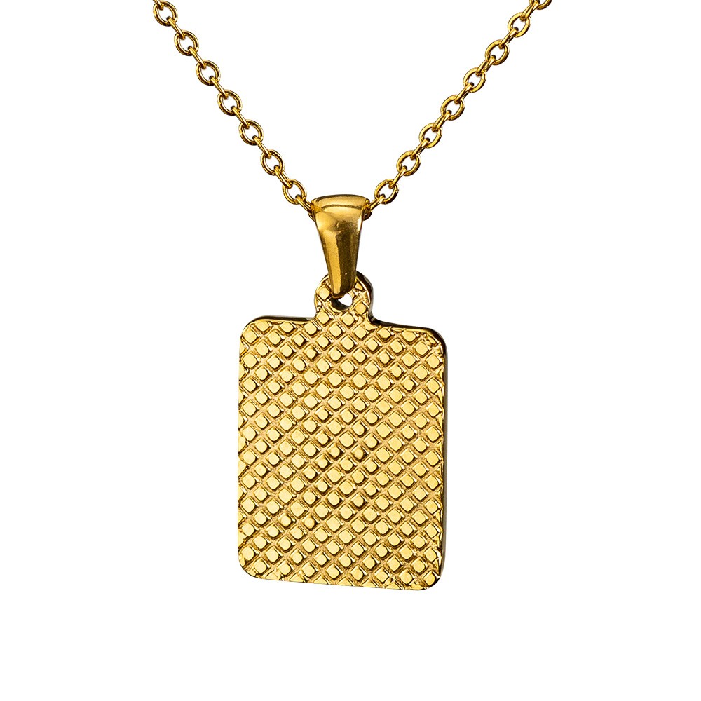 initials necklace