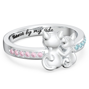 cats ring for couple
