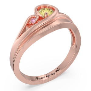 Swirling Promise Ring