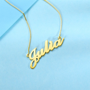 Script Name Necklace