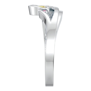 Swirling Promise Ring